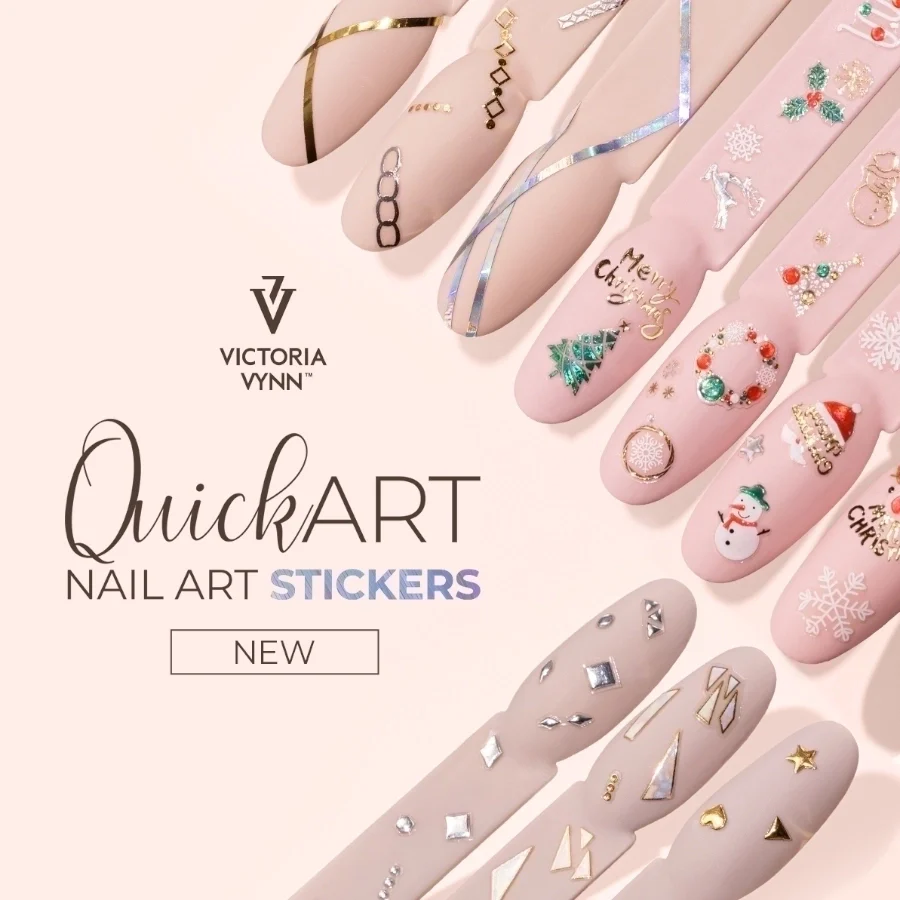 Victoria Vynn Quick Art Nail Stickers 12 Large - Image 2