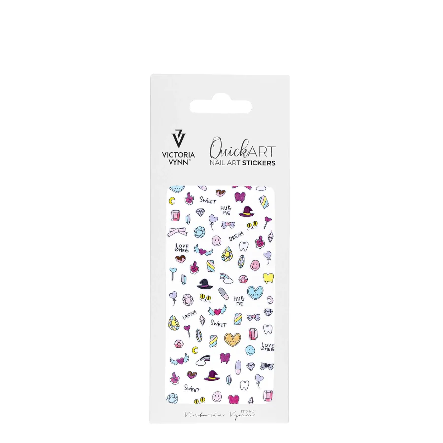 Victoria Vynn Quick Art Nail Stickers 16 Large