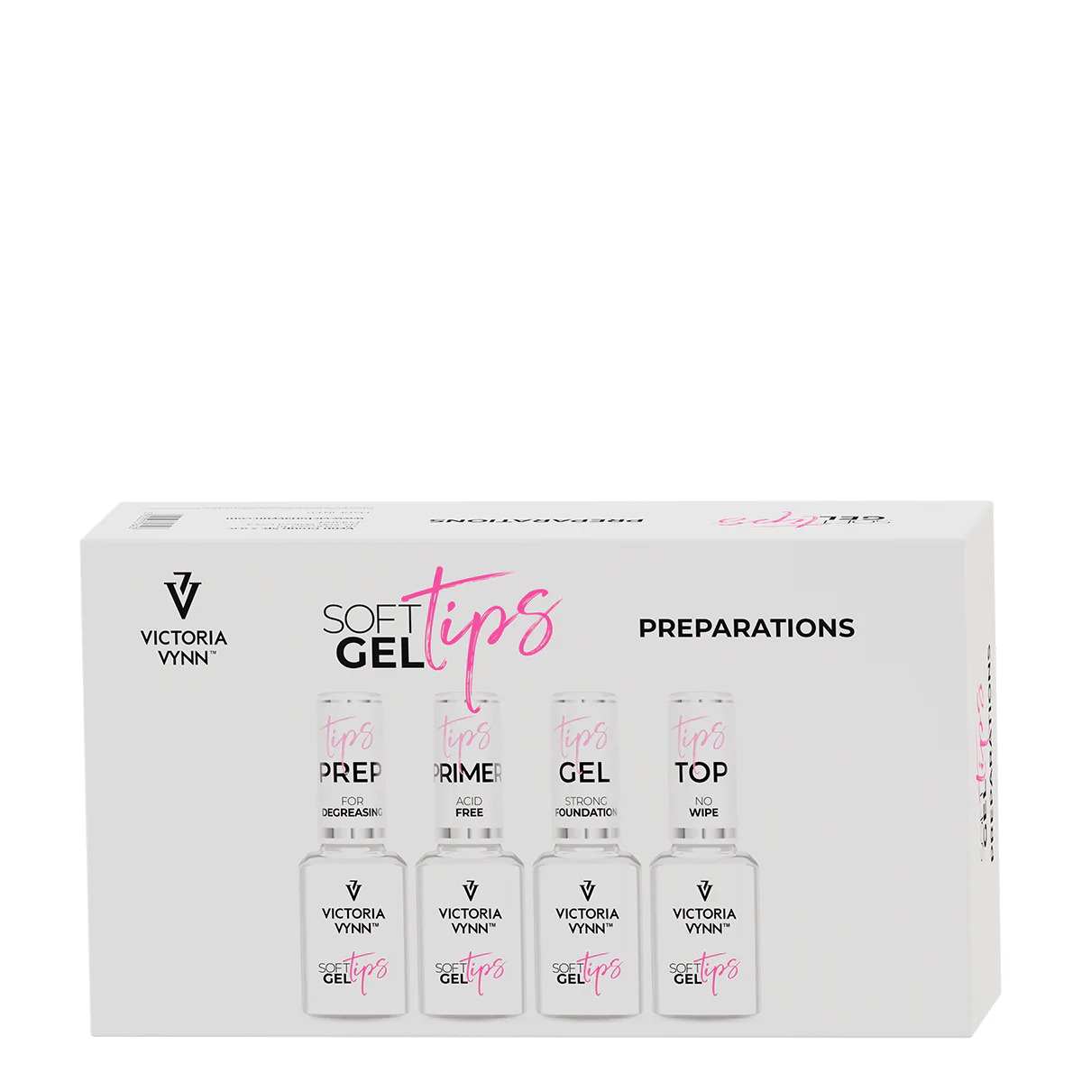 Victoria Vynn Soft Gel Tips Long Stiletto Complete Kit with LED Lamp (EXP 02/2026) - Image 3