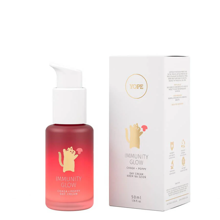 Yope Immunity Glow Chaga & Poppy Face Day Cream - Image 3