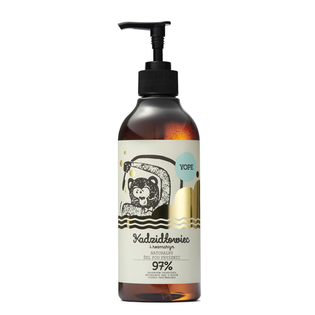 Yope Natural Shower Gel Frankincense & Rosemary