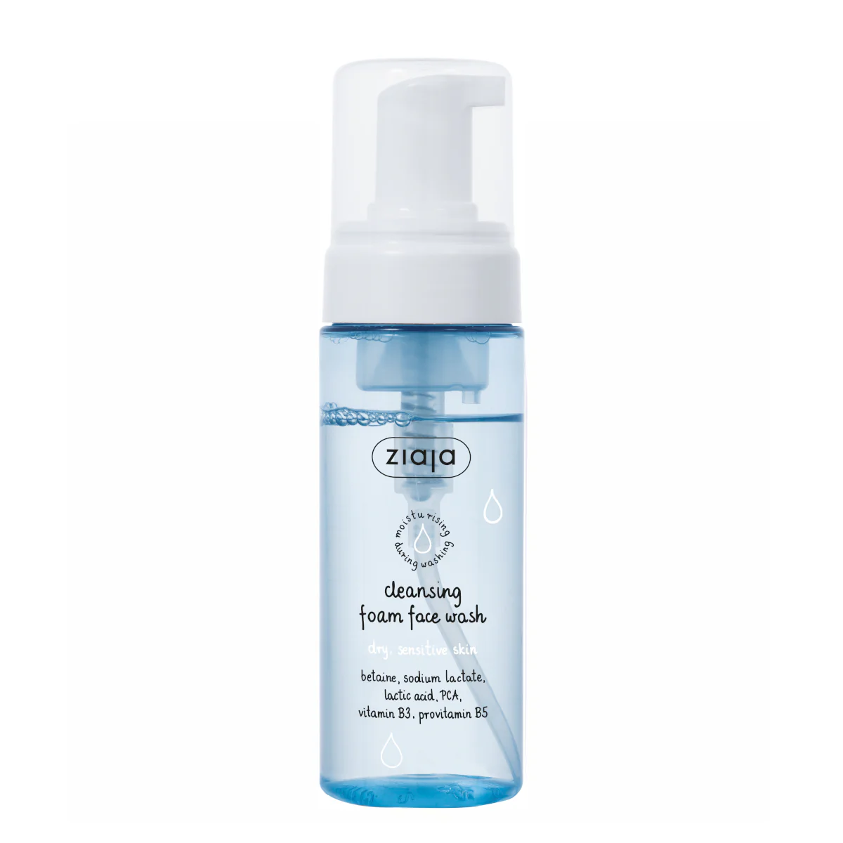 Ziaja Cleansing Foam Face Wash for Sensitive Skin