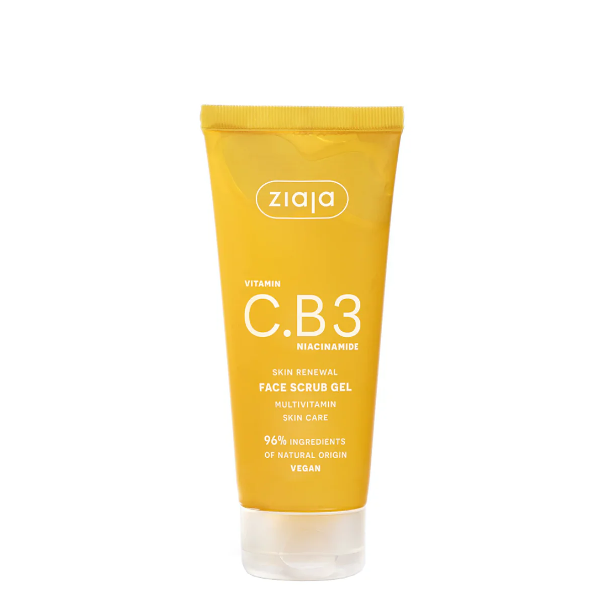 Ziaja Vitamin C.B3 Niacinamide Face Scrub Gel